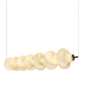 Artcraft Lighting Solara 43" Wide Selectable 3000K/4000K/5000K LED Linear Pendant Graphite