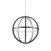 Artcraft Lighting Celestial 14" Wide LED Abstract Pendant Matte Black