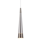 Artcraft Lighting Sunnyvale 1 Light 3" Wide LED Mini Pendant Pearl Black / Smoke / Clear