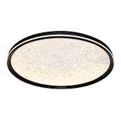 Artcraft Lighting Luna 12" Wide Flush Mount Ceiling Fixture Black