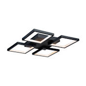 Artcraft Lighting Graymar 19" Wide LED Flush Mount Ceiling Fixture Black