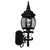 Artcraft Lighting Classico 1 Light Outdoor Wall Sconce Black