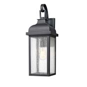 Artcraft Lighting Madrid 18" Tall Outdoor Wall Sconce Black