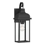 Artcraft Lighting Madrid 24" Tall Outdoor Wall Sconce Black