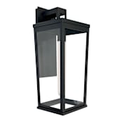 Artcraft Lighting Elmgrove 19" Tall Outdoor Wall Sconce Black