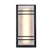 Artcraft Lighting Sausalito 12" Tall LED Wall Sconce Black