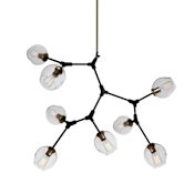 Artcraft Lighting Organic 8 Light 40" Wide Chandelier Vintage Brass