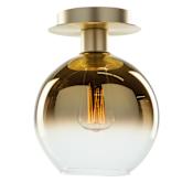 Artcraft Lighting Morning Mist 8" Wide Semi-Flush Ceiling Fixture Gold