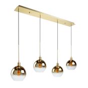 Artcraft Lighting Morning Mist 4 Light 48" Wide Chandelier Gold