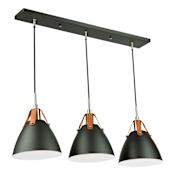 Artcraft Lighting Tote 3 Light 34" Wide Smart Linear Pendant Black