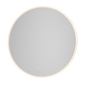 Artcraft Lighting Reflections 31-1/2" Diameter Contemporary Circular Framed Bathroom Wall Mirror with Light N/A