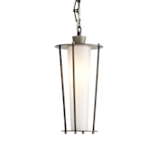 Arteriors Sorel Single Light 8" Wide Outdoor Mini Pendant Steel / Aged Iron
