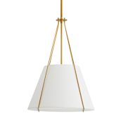 Arteriors Heloise 19" Wide Pendant Antique Brass