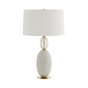 Arteriors Minato 29" Tall Vase Table Lamp Ivory