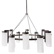 Arteriors Ryder 12 Light 40" Wide Commercial Ring Chandelier English Bronze