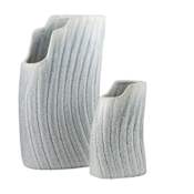Arteriors Casio Ceramic Decorative Vases - Set of 2 Blue