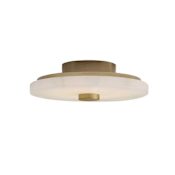 Arteriors Moers 12" Wide Flush Mount Drum Ceiling Fixture White