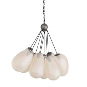 Arteriors 9 Light 30" Wide Chandelier English Bronze