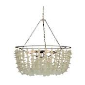Arteriors Cyprus 6 Light 34" Wide Chandelier Organic Frosted