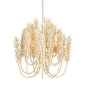 Arteriors Kaia 3 Light 22" Wide Abstract Chandelier Ivory