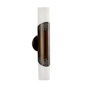 Arteriors Exelsior 2 Light 19" Tall Wall Sconce Matte Swirl
