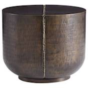 Arteriors Fosser 22" Wide Iron and Rope Table Antique Bronze