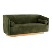 Arteriors Huxley 77" Wide Velvet Sofa Moss