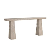 Arteriors Ayni 79" Wide Wood Table Whitewash