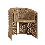 Arteriors Iggy 26" Wide Rattan Framed Accent Chair Rattan
