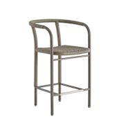 Arteriors Feller 24" Wide Rope Counter Stool Fossil