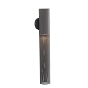 Arteriors Punch 30" Tall Outdoor Wall Sconce with Mesh Steel Shade Marine Grade Aged Graphite