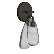 Arteriors Melt Sconce 14" Tall Wall Sconce English Bronze