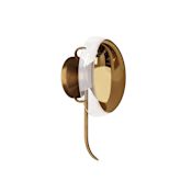 Arteriors Corona 13" Tall Wall Sconce Antique Brass