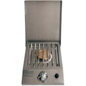 Artisan Grills 20000 BTU 13 Inch Wide Built-In Natural Gas Side Burner Stainless Steel