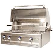 Artisan Grills 60000 BTU Output 36 Inch Wide Natural Gas Grill with Hood Assist from the Professional Series Stainless Steel