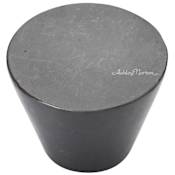 Ashley Norton Solid Bronze Round 1-1/2 Inch Conical Cabinet Knob Dark Bronze