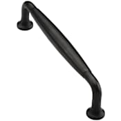 Ashley Norton Hadley 8" Center to Center Luxury Solid Bronze Classic Traditional Cabinet Handle / Drawer Pull Dark Bronze