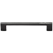 Ashley Norton Urban 3-3/4" Center to Center Luxury Solid Bronze Square Cabinet Handle / Drawer Pull Dark Bronze