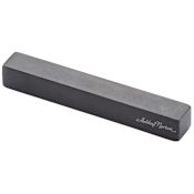 Ashley Norton Box 5-1/2" Center to Center Luxury Solid Bronze Modern Rectangle Cabinet Cup Handle / Drawer Cup Pull Dark Bronze