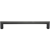 Ashley Norton Hex 8" Center to Center Luxury Solid Bronze Hexagon Profile Cabinet Handle / Drawer Pull Dark Bronze