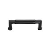 Ashley Norton Bauhaus 4" Center to Center Luxury Solid Brass Barrel Style Cabinet Handle / Drawer Pull Dark Oil Rubbed