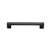 Ashley Norton Urban 8" Center to Center Luxury Solid Brass Square Cabinet Handle / Drawer Pull Dark Oil Rubbed