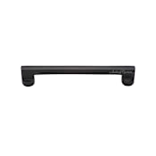 Ashley Norton Apollo 6" Center to Center Luxury Solid Brass Square Cabinet Handle / Drawer Pull Dark Oil Rubbed