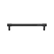 Ashley Norton Phoenix 8" Center to Center Luxury Solid Brass Modern Industrial Pipe Style Cabinet Handle / Drawer Pull Dark Oil Rubbed