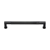 Ashley Norton Bauhaus 12" Center to Center Luxury Solid Brass Barrel Style Thru Bolt Appliance Handle / Appliance Pull Dark Oil Rubbed