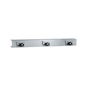 ASI Wall Mounted Mop Rack Satin Stainless Steel