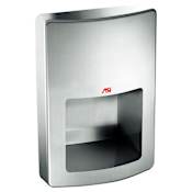 ASI Sensor Operated Semi-Recessed Automatic Hand Dryer - 120V Satin Stainless Steel