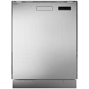 Asko Classic 24 Inch Wide 16 Place Setting Built-In Front Control Dishwasher with Pocket Handle, Turbo Combi Drying™, and Auto Door Open Drying™ Stainless Steel