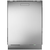 Asko Style 24 Inch Wide 18 Place Setting Built-In Top Control Dishwasher with Pocket Handle, XXL Tub, Water Softener, and Auto Door Open Drying™ Stainless Steel