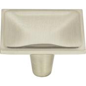 Atlas Homewares Dap 2 Inch Square Cabinet Knob Brushed Nickel